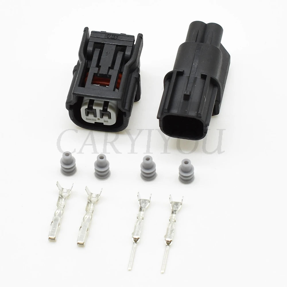 secure 2 pin male female connector for Honda ABS sensor, ignition coil, and press switch systems