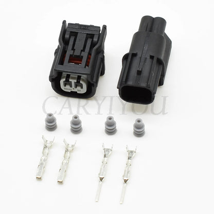 secure 2 pin male female connector for Honda ABS sensor, ignition coil, and press switch systems