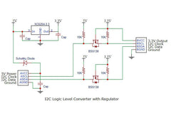 I2C Logic Level Converter with Regulator Module