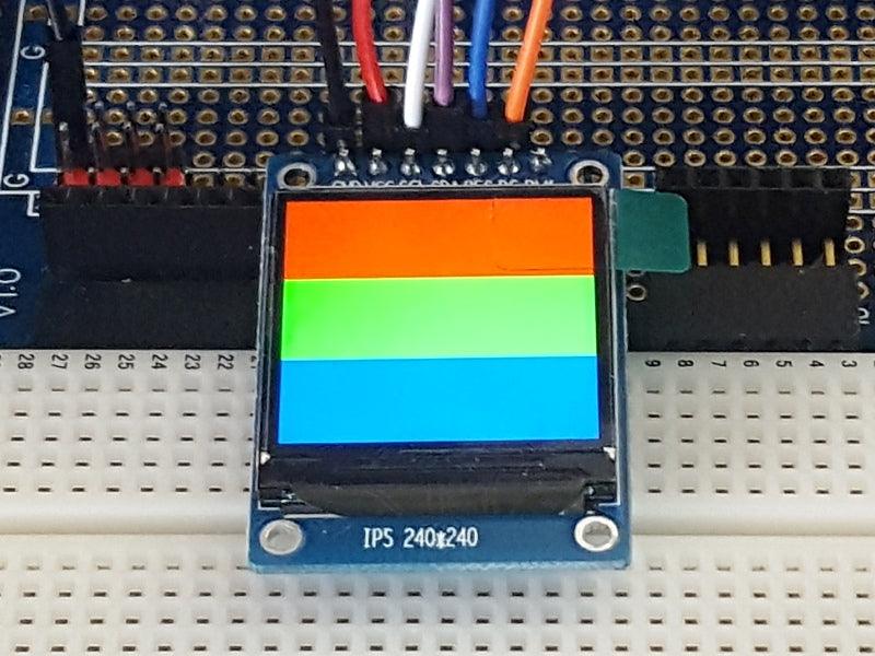 IPS LCD 1.3″ 240×240 RGB Display ST7789