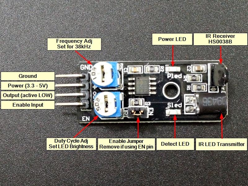 IR Obstacle Avoidance Sensor Module