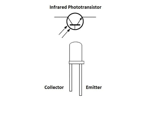 Infrared Phototransistor (5-Pack)