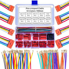 JAE 2.5mm Female Connectors and 22AWG Pre-Crimped Cables