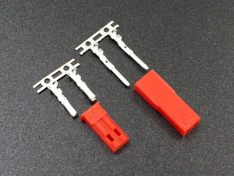 JST RCY 2-Pin Male/Female Connector Kit