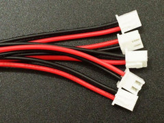 JST XH 2.54mm 2-Pin 30CM Cable (5-Pack)