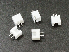 JST XH2.54 2-Pin Male Connector (5-Pack)