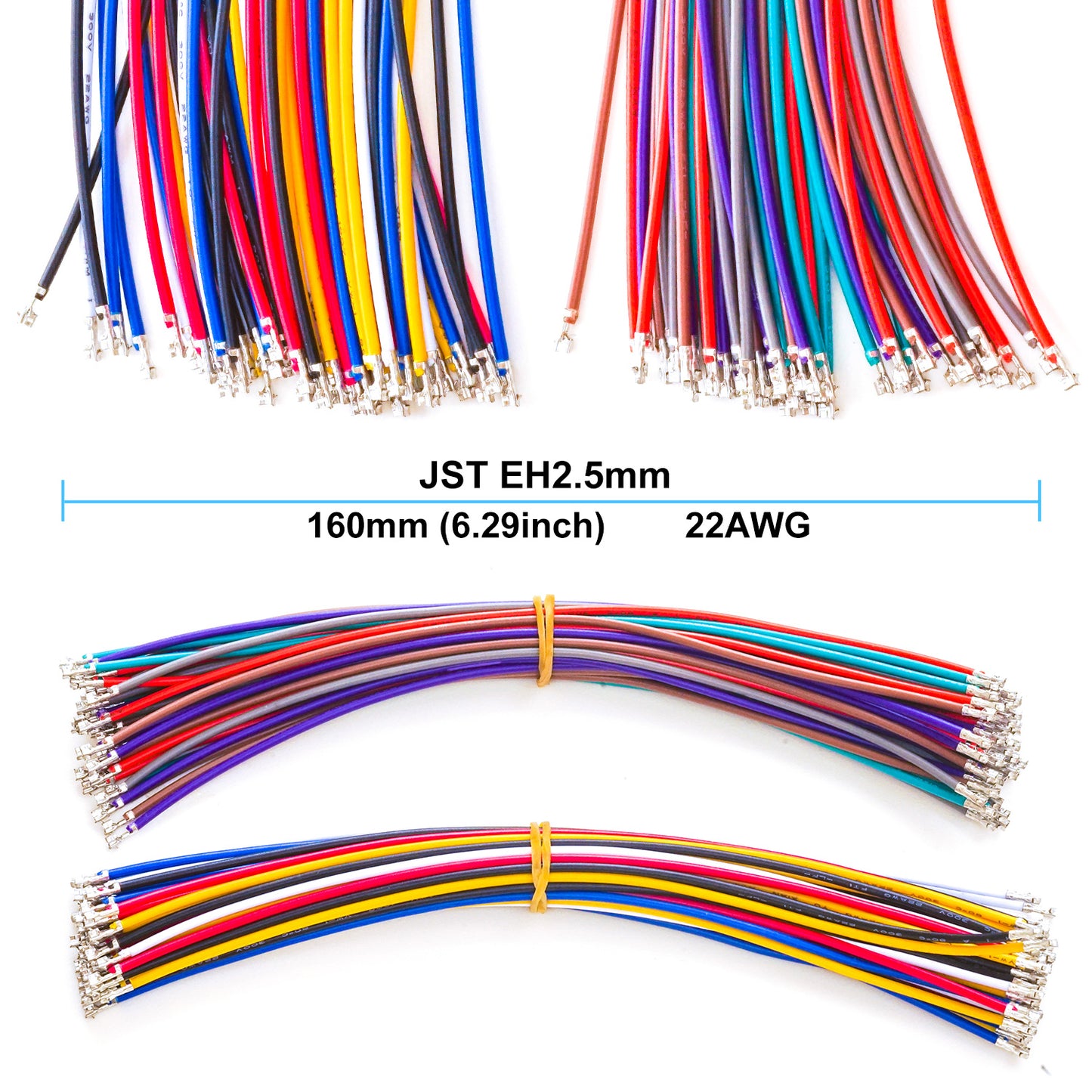 Demonstration of JST EH 2.5 male and female connectors securely connected
