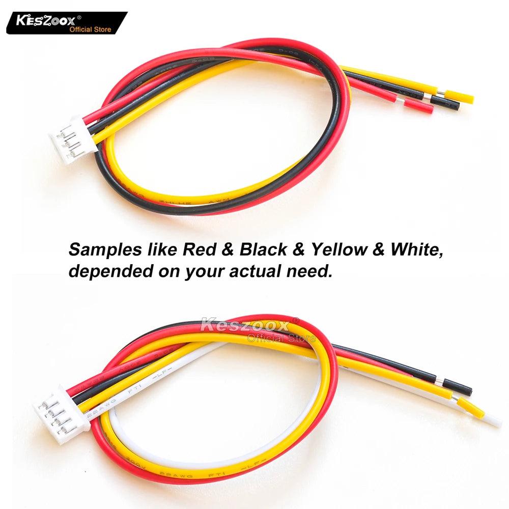 JST PH2.0 3P/4P 22AWG Terminal Wire Kit-3