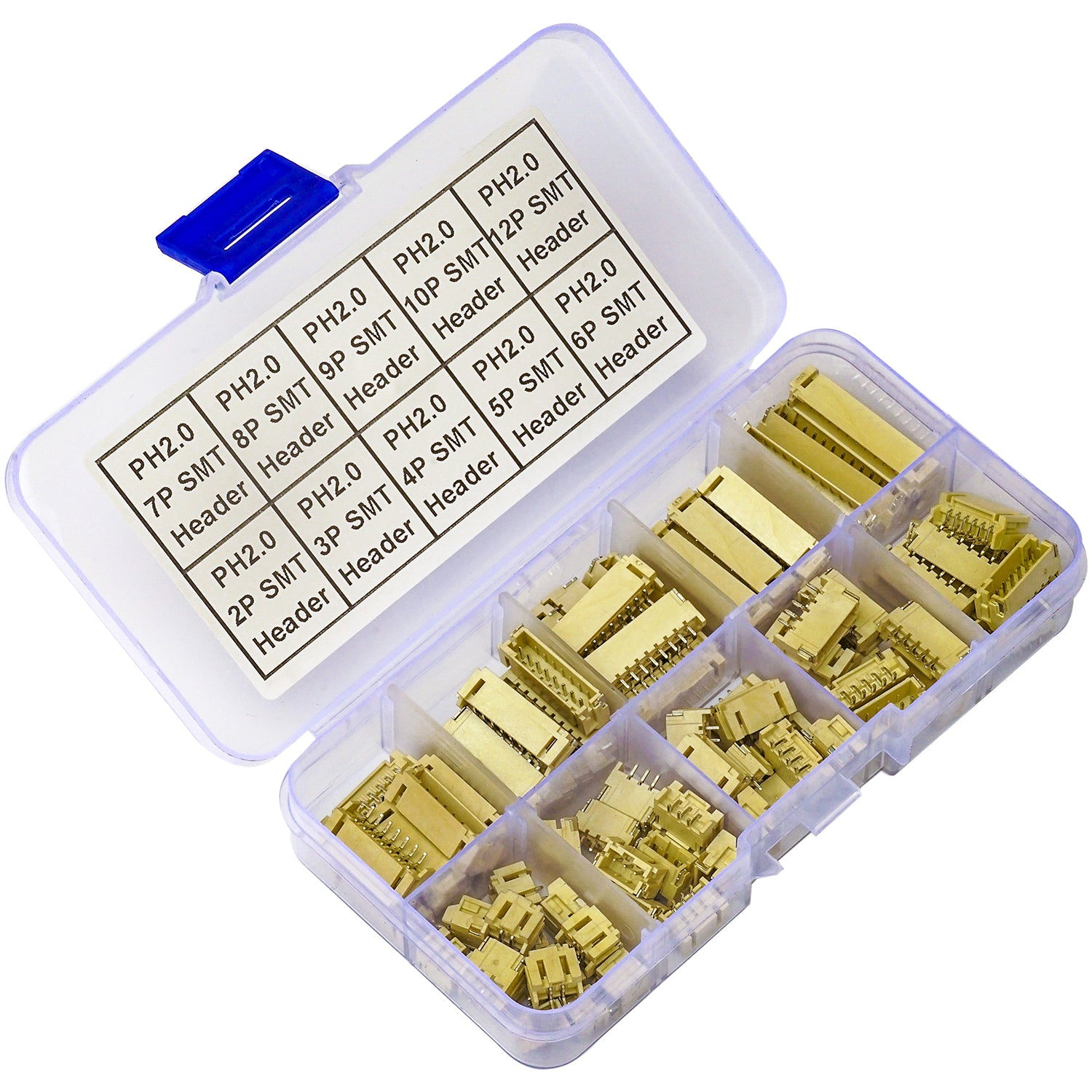 JST_PH2.0_SMT_Header_Connectors_for_Electronics_Assembly