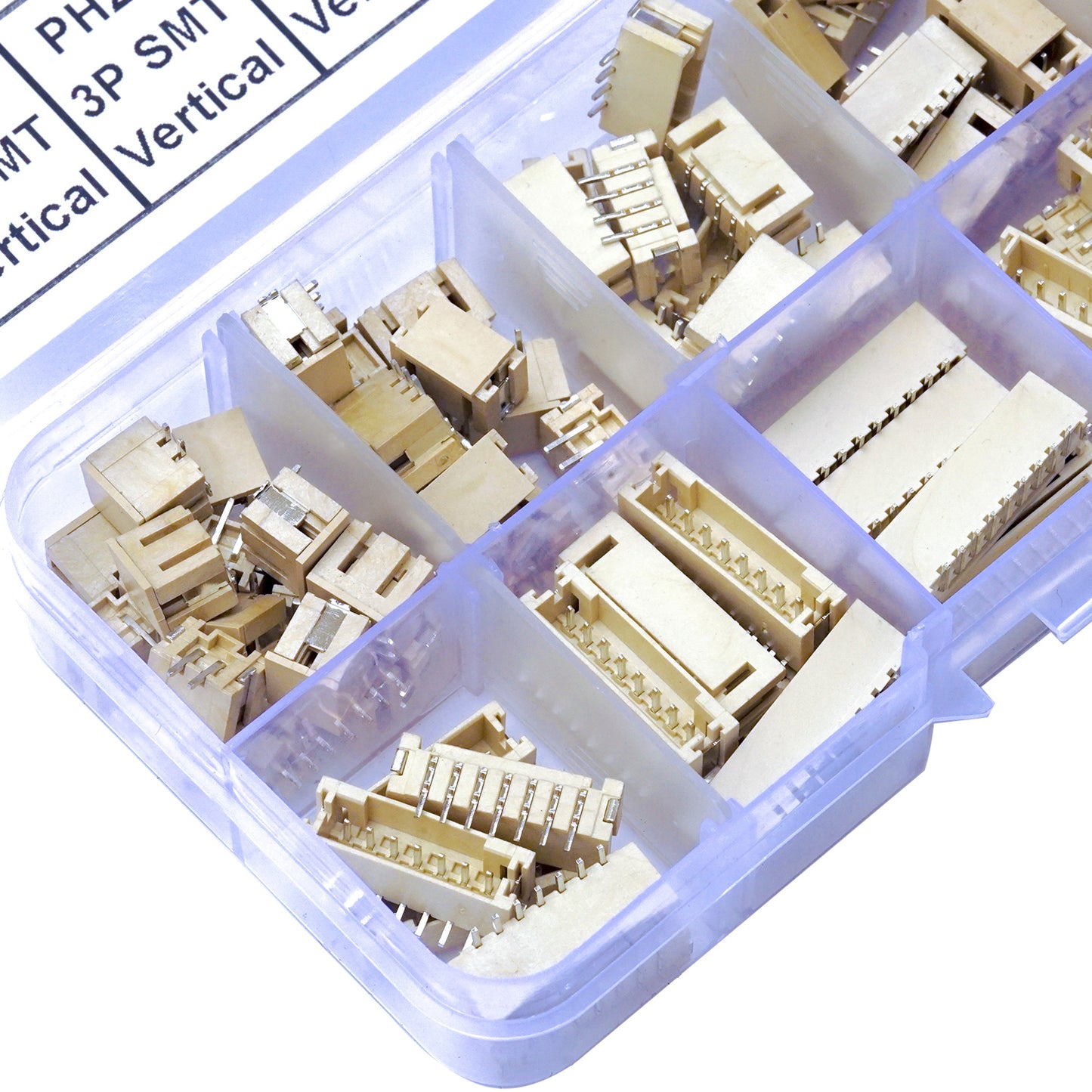 JST_PH2.0mm_2-12Pin_SMT_Vertical_Connector_Kit