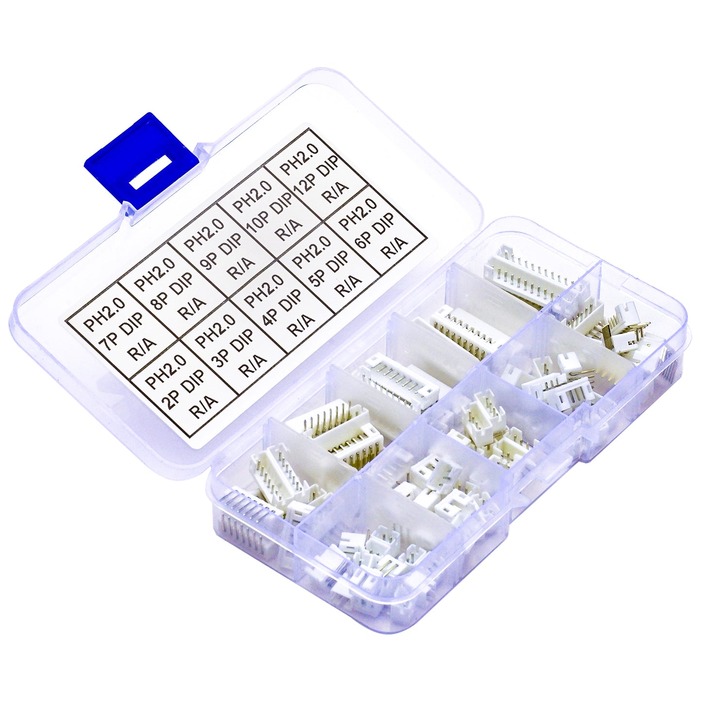 JST_PH2.0mm_DIP_Right_Angle_Header_Kit_2-12Pin