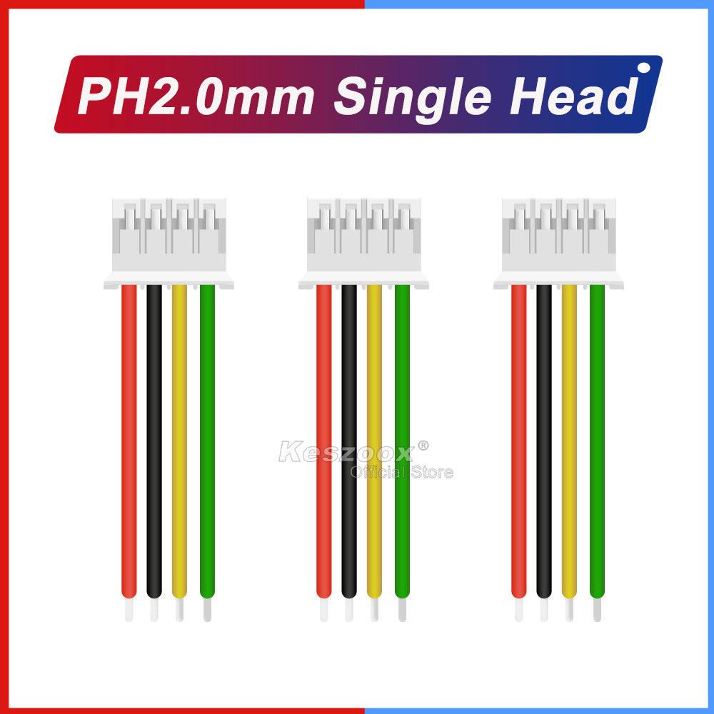 JST PH 2.0mm 10-Pin Cable-3