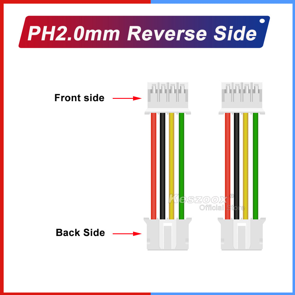 JST PH 2.0mm 10-pin connector cables-3