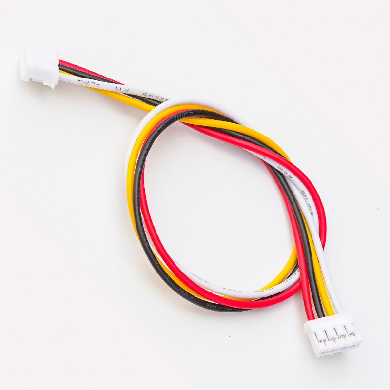 JST PH 2.0mm 4-pin cable connector both sided