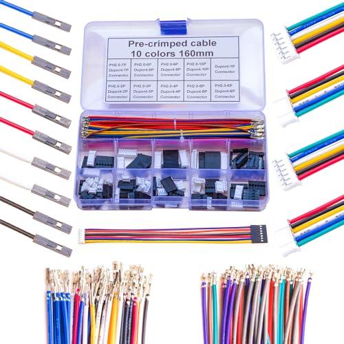 JST PH Connector Dupont Connector Kit