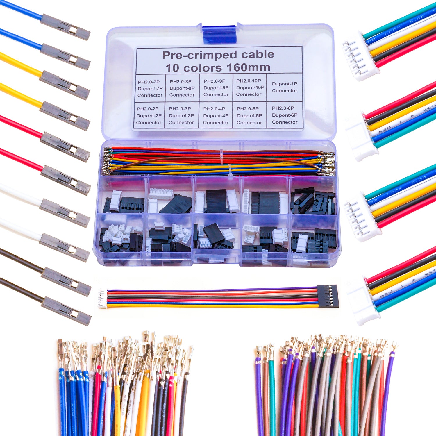 JST_PH_Dupont_Connector_Kit_Overview