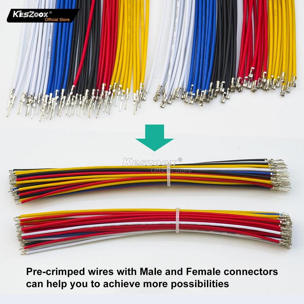 JST PH Header 22AWG Cable Connector Kit-4