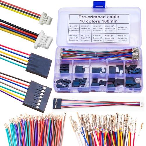 JST SH1.0 Connector to Dupont2.54 Connector Kit 