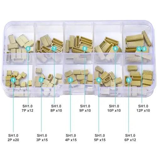 JST SH1.0 SMT Header Kit-1