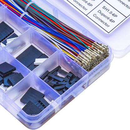 JST_SH1.0_and_Dupont_2.54_Connector_Pin_and_Housing_Detail