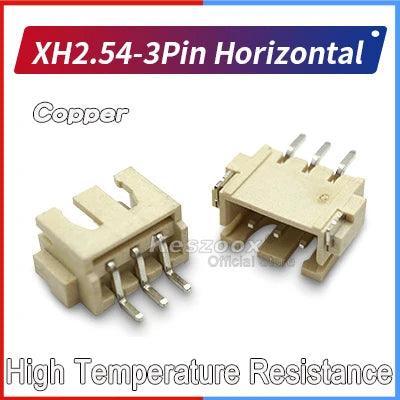 JST XH2.54 Connector SMT Horizontal Socket-13