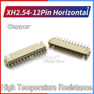 JST XH2.54 Connector SMT Horizontal Socket-15