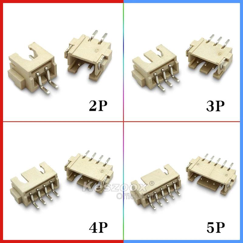 JST XH2.54 Connector SMT Horizontal Socket-3