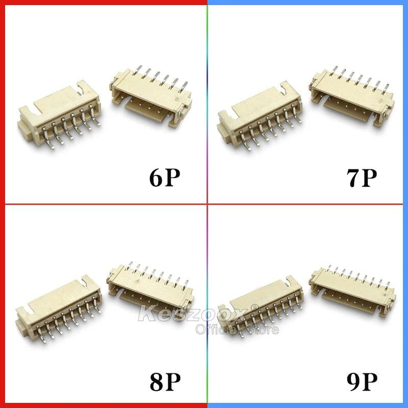 JST XH2.54 Connector SMT Horizontal Socket-4