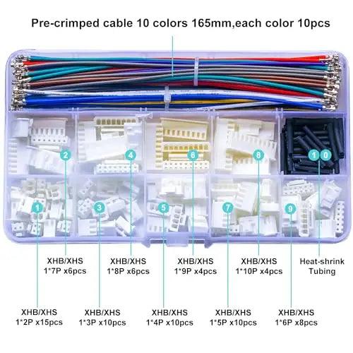 JST XHS Single Row Female Connectors Kit-1