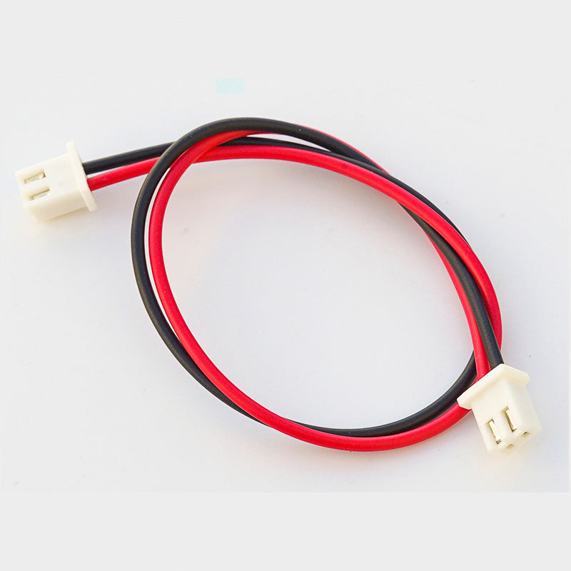 JST XH 2.54mm 2-pin cable connector both sided