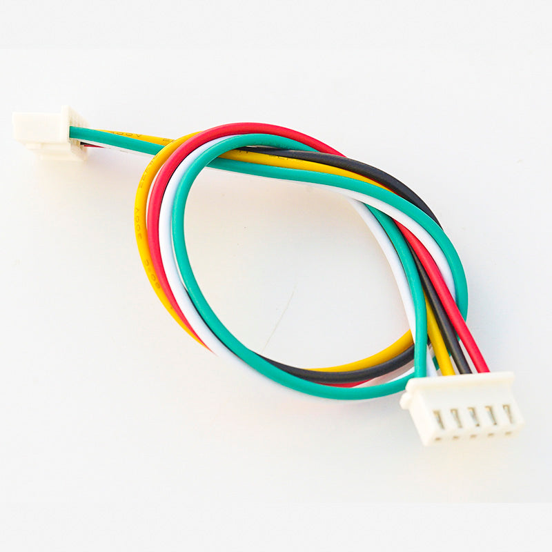 JST XH 2.54mm 5-pin cable connector both sided