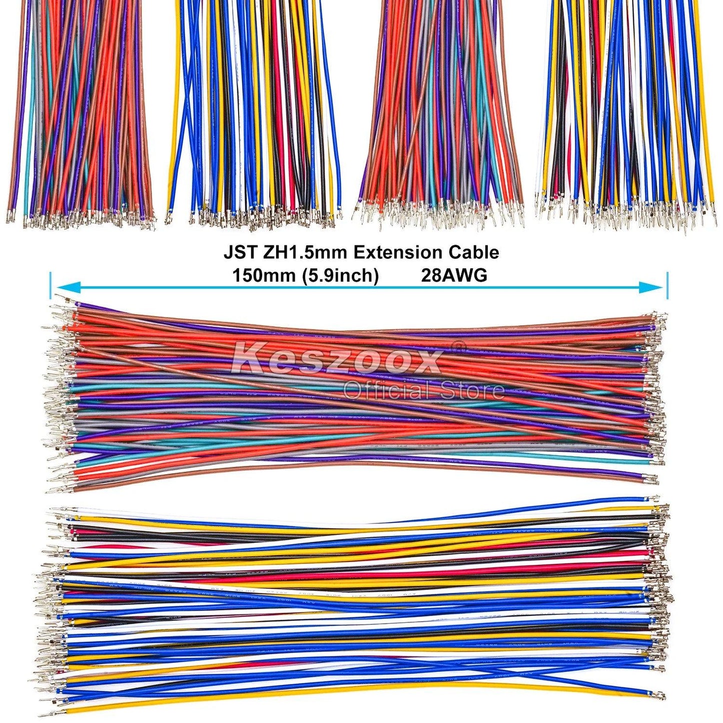 JST ZHR1.5mm Connectors Male Female  kit-2