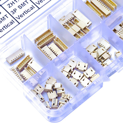 JST_ZH_1.5mm_SMT_Vertical_Header_Connector_Assortment_Kit