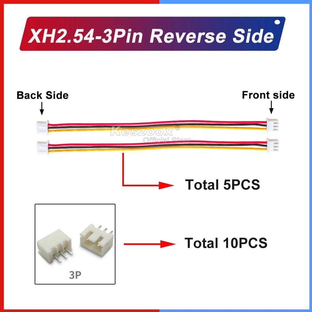 JST xh connector 3Pin Terminal wire 7