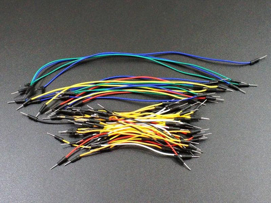 Jumper Wires, Male/Male Assorted Lengths (65-pcs)