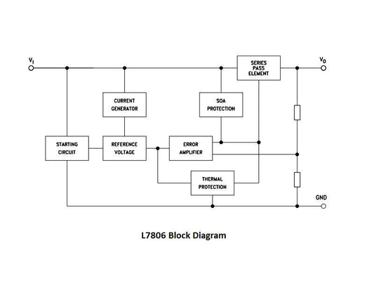 L7806 Voltage Regulator 6V / 1.5A