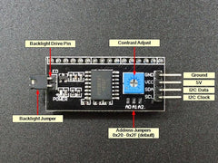 LCD I2C PCF8574 Interface Adapter