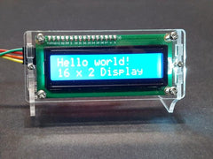 LCD1602 Acrylic Holder