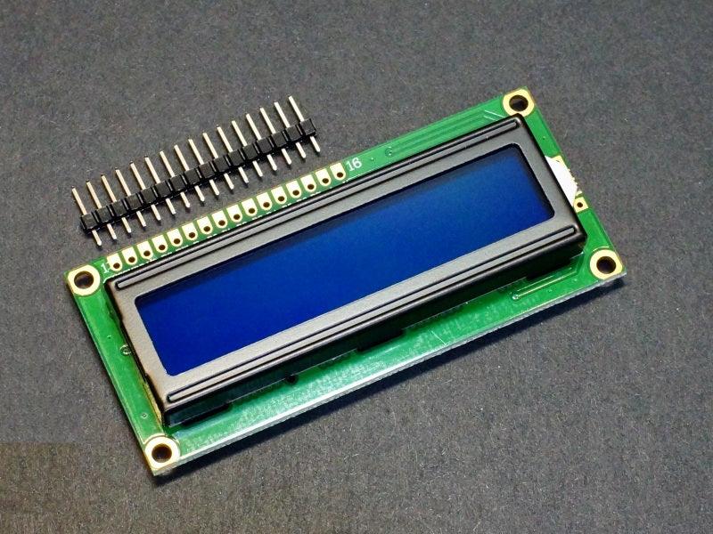 LCD1602 16×2 Blue LCD Display