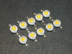 LED 3W White 4000-4500K (10-Pack)