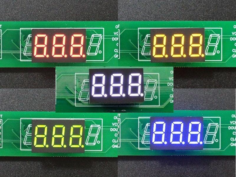 LED 7-Segment 0.36″ CC 3-Digit