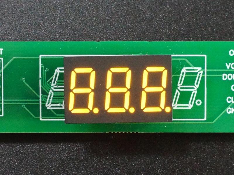 LED 7-Segment 0.36″ CC 3-Digit