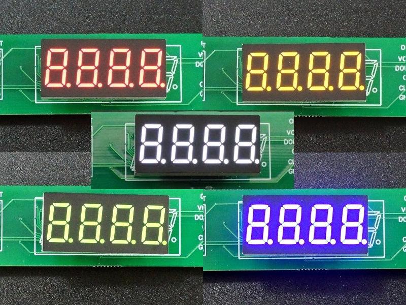 LED 7-Segment 0.36″ CC 4-Digit