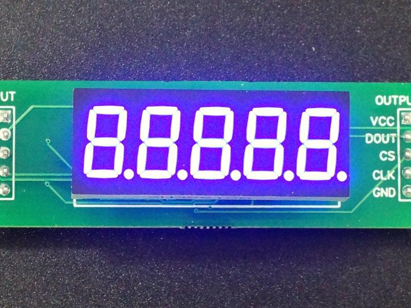 LED 7-Segment 0.36″ CC 5-Digi