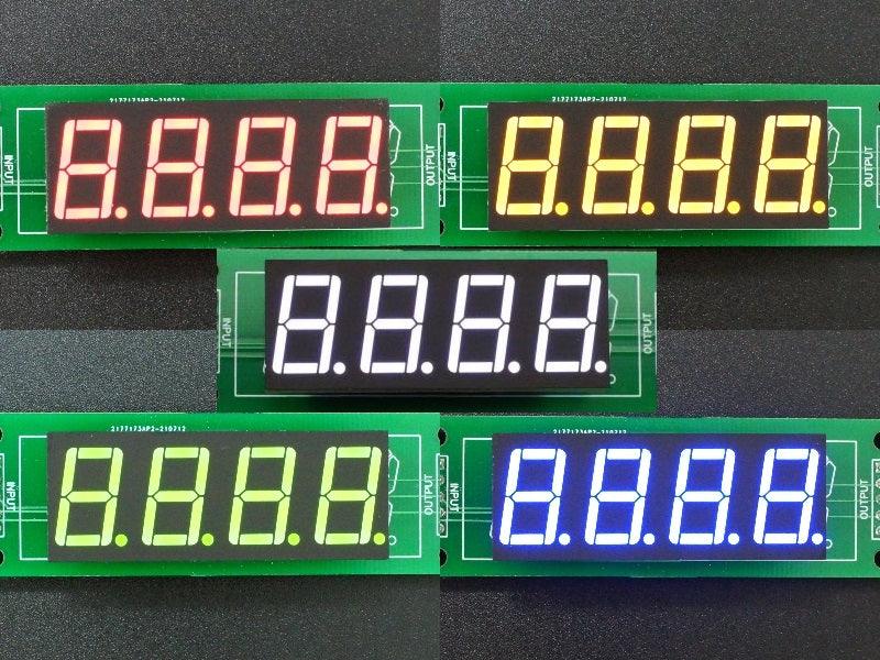 LED 7-Segment 0.56″ CC 4-Digit