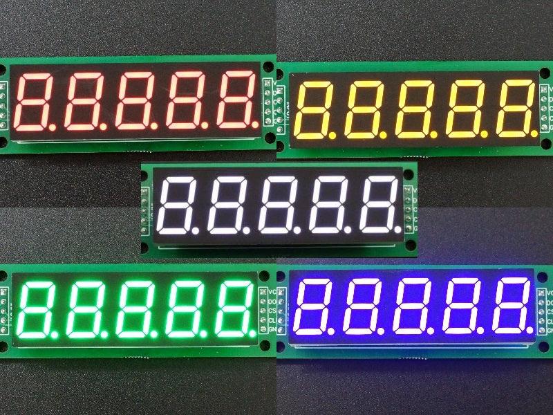 LED 7-Segment 0.56″ CC 5-Digit