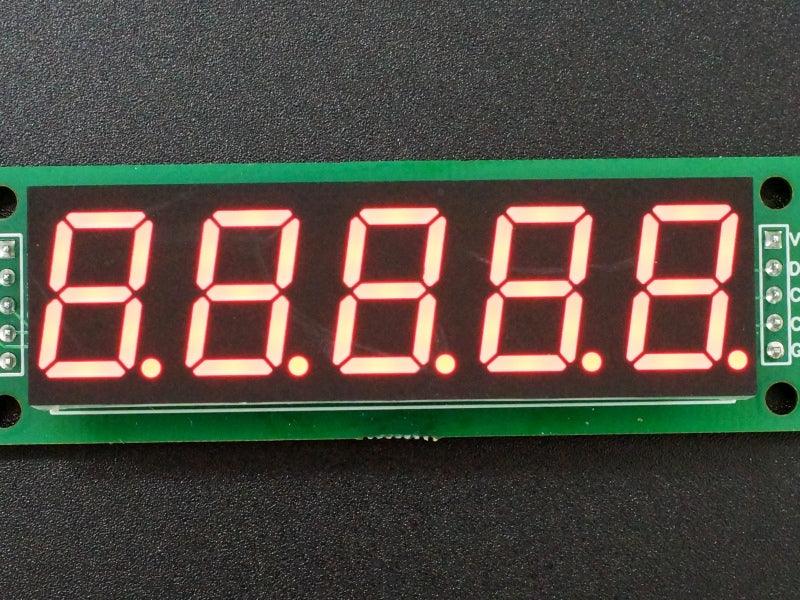 LED 7-Segment 0.56″ CC 5-Digit