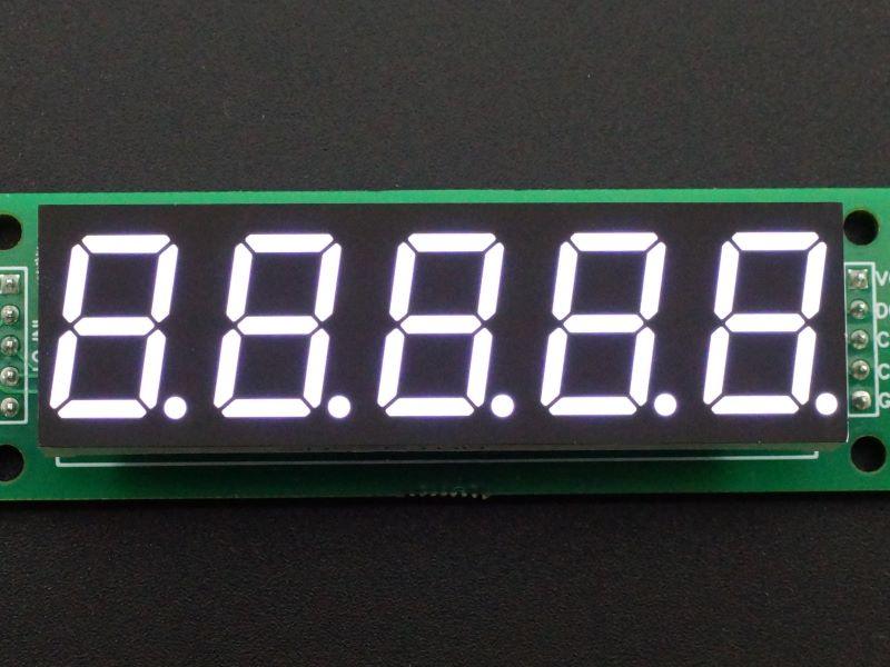 LED 7-Segment 0.56″ CC 5-Digit