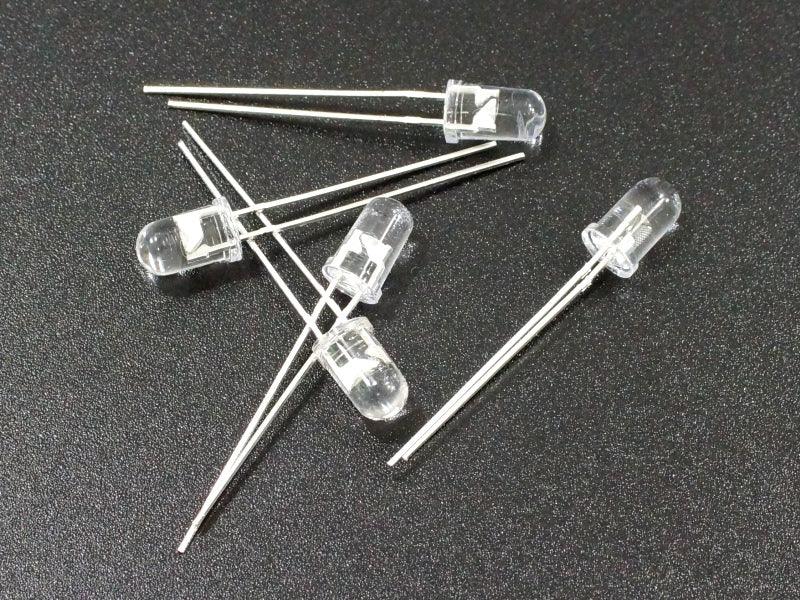 IR Emitter LED 940nm 5mm (5-Pack)