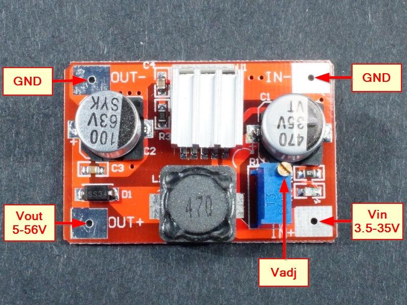 LM2577 Adjustable DC-DC Boost Module